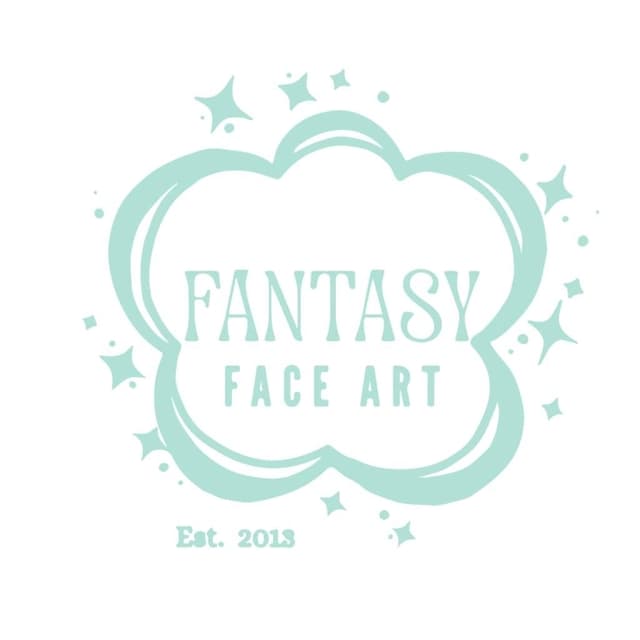 Fantasy Face Art Logo in Green